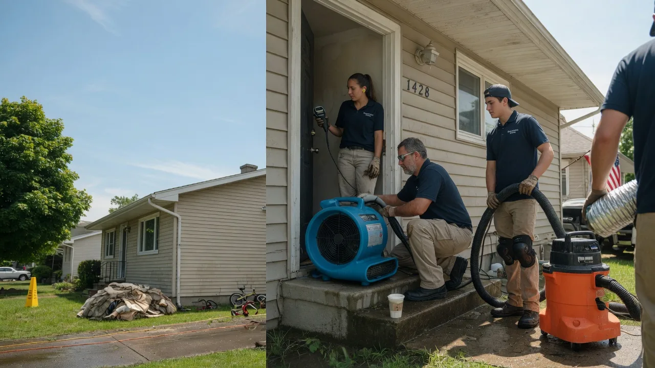 Water Damage Restoration in Wheatfield, IN near me